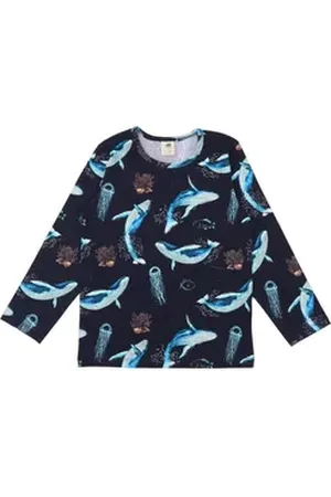 Walkiddy Langarmshirt blau 140