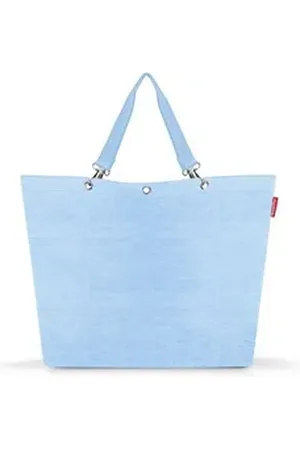 Reisenthel ® XL-Strandtasche ® Shopper XL twist powder blue ZU4119 blau