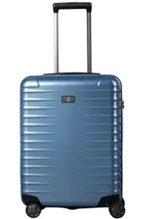 Titan ® Hartschalen-Trolley LITRON, 4 Rollen blau 40 cm x 55 cm x 25 cm