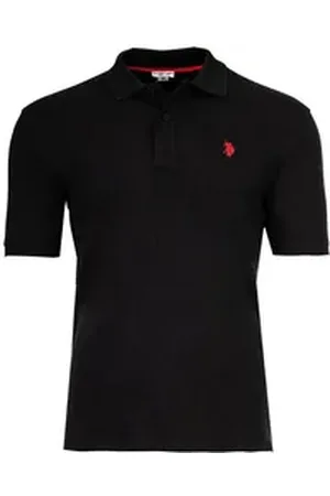 U.S. Polo Assn. U.S. Polo Assn Poloshirt Herren Poloshirt Baumwolle schwarz 2XL