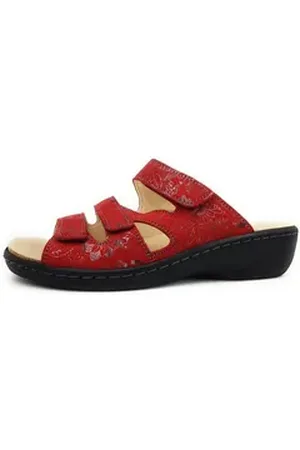 Belvida Pantolette Hausschuh rot 37 EU