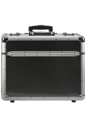 Alumaxx Aktenkoffer C-2, 2 Rollen, Pilotenkoffer, Business Koffer silberfarben