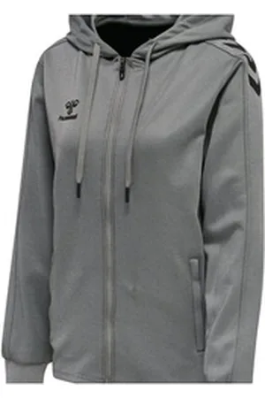 Hummel Trainingsjacke hmlCORE XK Kapuzenjacke Damen Kapuzenjacken Kapuze_Kordelzug grau 2XL