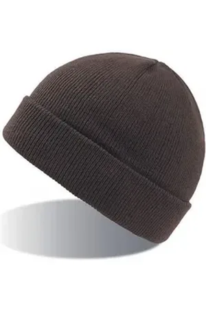 Atlantis Bommelmütze Herren Winter Beanie mit Bündchen