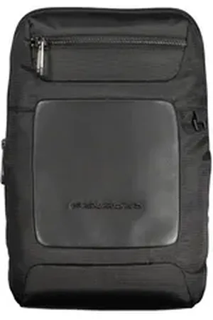 Piquadro Umhängetasche, Umhängetasche für Herren in Schwarz: Stil & Nachhaltigkeit vereint