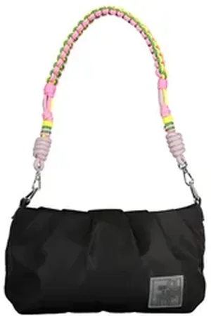 Desigual Umhängetasche, Schwarze Damenhandtasche mit Riemen und Kontrastdetails online kaufen