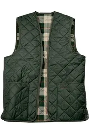 Barbour Steppweste Steppweste / Zip-In Liner grün 38