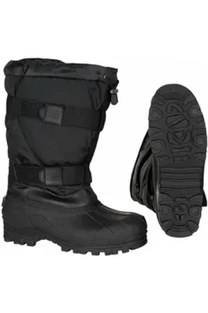 Fox Outdoor Kälteschutzstiefel, " 40 C" mit Gummisohle, schwarz - 41 Winterstiefel wasserabweisend schwarz 41 EU