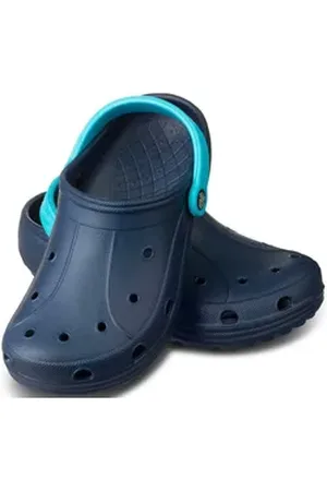 Aquaspeed LIMA Badepantoletten für Kinder u. Jugendliche Größen 24-35 Clog Pflegeleicht – Einfach zu reinigen und langlebig. blau 35 EU