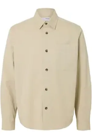 Only & Sons Outdoorhemd - Overshirt einfarbig - Worker Hemd - lockeres Hemd grau M