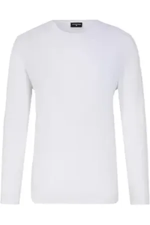 Strellson Langarmshirt Colin-RL (1-tlg., keine Angabe) weiß L