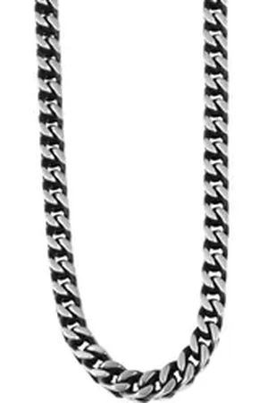 Akzent Edelstahlkette Cassian Edelstahl Herren Halskette, Länge: 60 cm / Stärke: 5 mm (Einzeln), Herren Kette silberfarben 60 | 60 mm