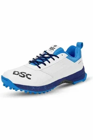 DSC Jaffa 22 Cricket-Schuhe Für Jungen und Männer Schuhe, Sportschuhe Sneaker (Paketinhalt: 1 Paar Cricket-Schuhe, hochwertigen EVA, Zwischensohle und Einlegesohle, Gummi Spike Sport) Geringes Gewicht, geprägtes Design blau 41
