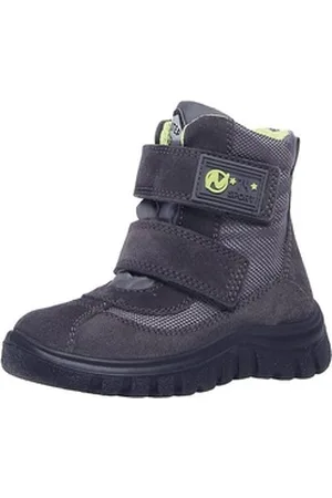 Naturino Stiefel Thorens Boots Klett Wollfutter wateerproof Grau Schnürstiefelette EUR 29