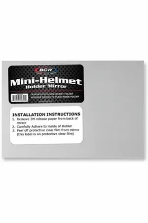 Bcw Supplies Sammelkarte Mirror for Mini Helmet Holder
