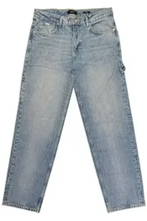 EightyFive Relax-fit-Jeans Baggy With Loop blau 34