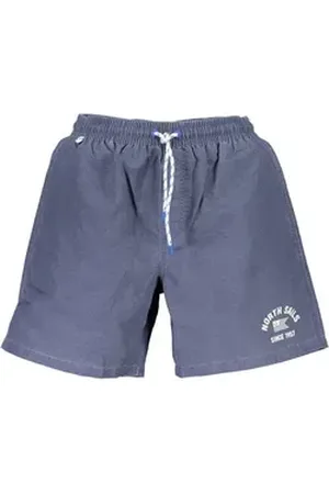 North Sails Badeshorts Herren Badeshorts Blau - Mittlere Länge, Elastischer Bund, Biofasern XL