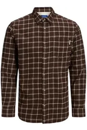 JACK & JONES Businesshemd braun L