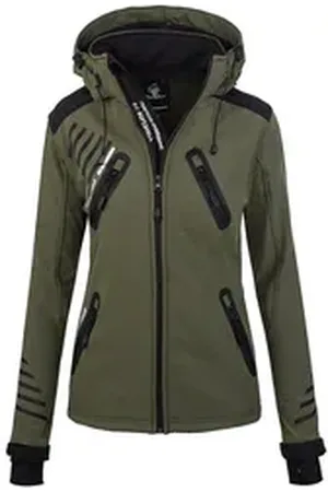 rock creek Softshelljacke Damen Softshelljacke Wanderjacke D-390 grün L