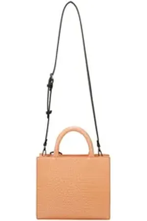 Buffalo Henkeltasche Big Boxy Collection Croco, mit abnehmbarem Anhänger orange