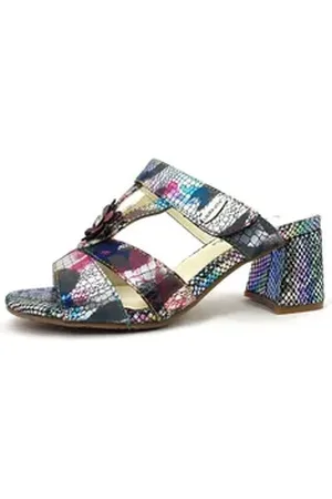 LAURA VITA Pantolette Hausschuh bunt 40 EU