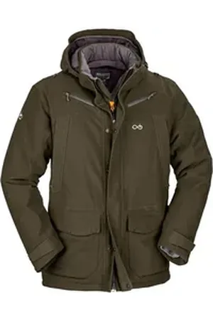 Merkel Gear Funktionsjacke Winterjacke Expedition WNTR Parka G-Loft® grün 4XL