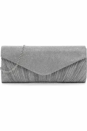 Tamaris Clutch Amalia silberfarben