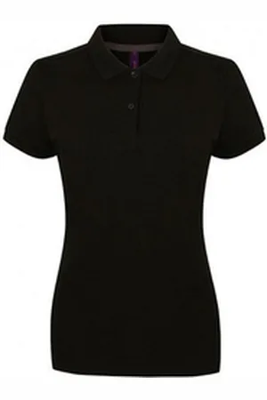 Henbury Poloshirt Damen Microfine-Piqué Polo Shirt / XL