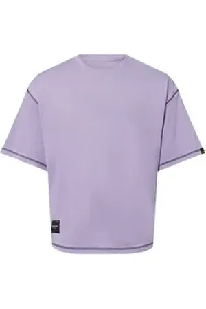Alpha Industries T-Shirt Studio Bubble lila L
