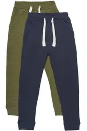 Minymo Trainingshose Basic 36-Sweat pant (2-pack) grün 92 - ca. 2 Jahre
