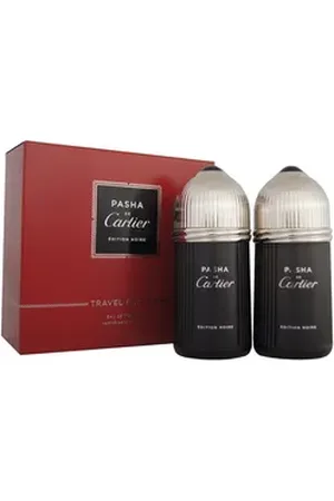 Cartier Duft-Set Pasha Edition Noire Eau de Toilette 2x50ml (100ml), 1-tlg.