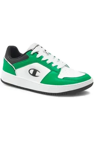 Champion Sneakers Herren Rebound 2.0 Low S21906-GS017 Weiß, Grün Sneaker grün|weiß 45 EU