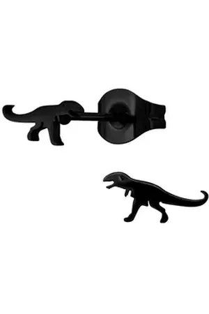 Monkimau Ohrring-Set Tyrannosaurus Kinder Ohrringe Chirurgenstahl Mädchen, Hypoallergen