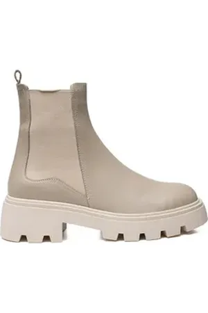 Greyder 4K2TB57591 Chelsea Boots Chelseaboots Damen beige 38