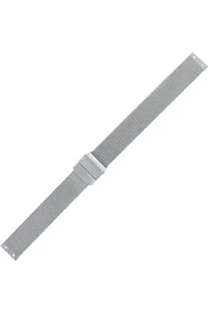 Skagen Uhrenarmband 14mm Metall Silber 358SGSCD silberfarben