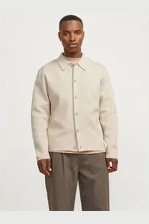 JACK & JONES Strickjacke grau XXL