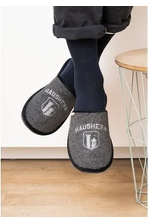 Adelheid Hausherr Filzpantoffel Pantoffel grau 42/43