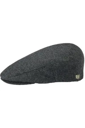 Brixton Strickmütze (1-St) grau|schwarz M