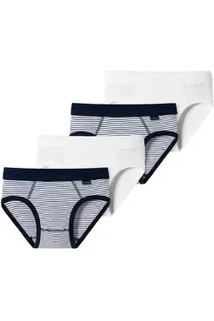 Schiesser Slip Basic Sport (4-St) unterhose unterwäsche basic bunt 116