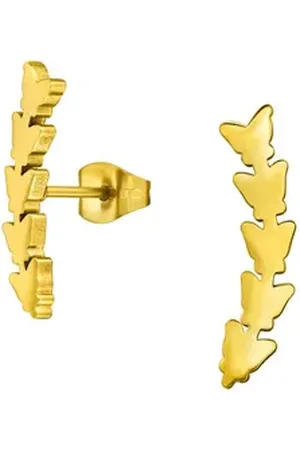 Monkimau Ohrring-Set Pfeil Kinder Ohrringe Chirurgenstahl Mädchen Geschenk, Hypoallergen
