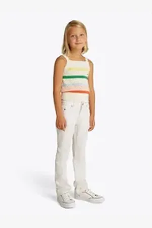 Tommy Hilfiger Weite Jeans FLARE WHITE JEANS im modernen Look weiß 3 (98)