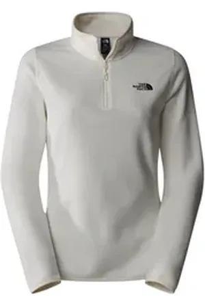 The North Face Fleeceshirt 101 GLACIER FLEECE 1/4 ZIP - EU weiß L