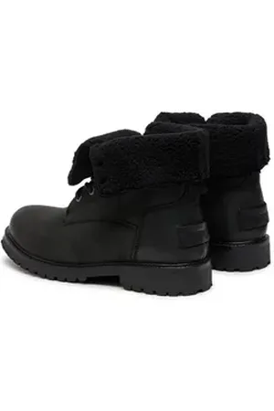 Wrangler Schnürstiefeletten Yuma Men High 20243043 Schwarz Schnürstiefel schwarz 42 EU
