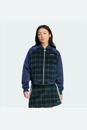 adidas Originals Funktionsjacke TARTAN COLLEGIATE JACKE blau M