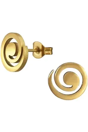 Monkimau Ohrring-Set Spirale Kinder Ohrringe Chirurgenstahl Mädchen Geschenk, Hypoallergen
