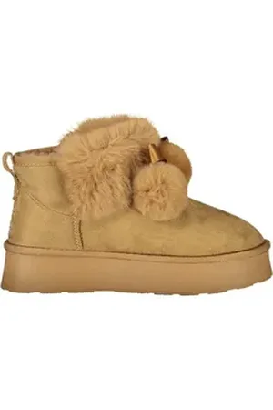 Laura Biagiotti Stiefelette Damenstiefel Braun: Stilvoll mit Fell & 38 EU