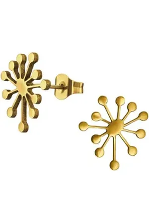 Monkimau Ohrring-Set Blume Kinder Ohrringe Chirurgenstahl Mädchen Geschenk, Hypoallergen