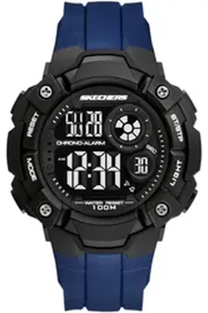 Skechers Chronograph WESTLAWN SR1182, Quarzuhr, Armbanduhr, Herrenuhr, digital, Tag, Wochentag blau
