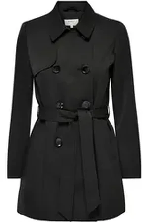 ONLY Trenchcoat ONLValerie (1-tlg) schwarz XL