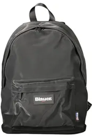 Blauer Rucksack, Schwarzer Herrenrucksack mit Laptopfach und verstellbaren Trägern